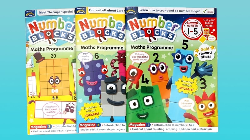 Alphablocks & Numberblcos Magazines